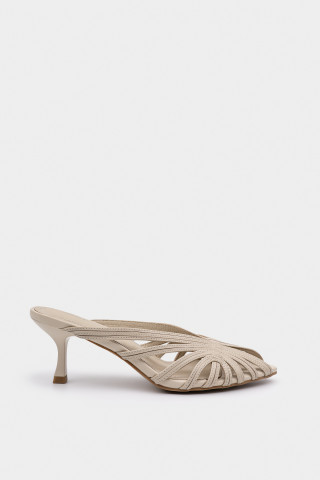 Сабо из натуральной кожи 