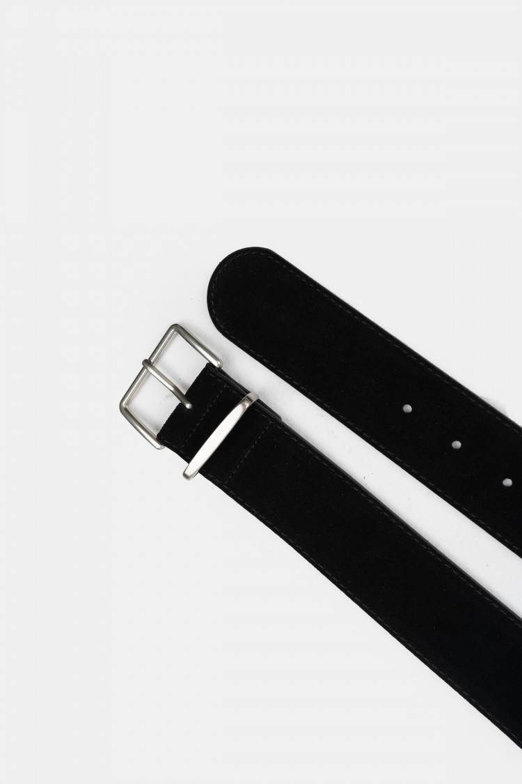 Ремень из натуральной замши