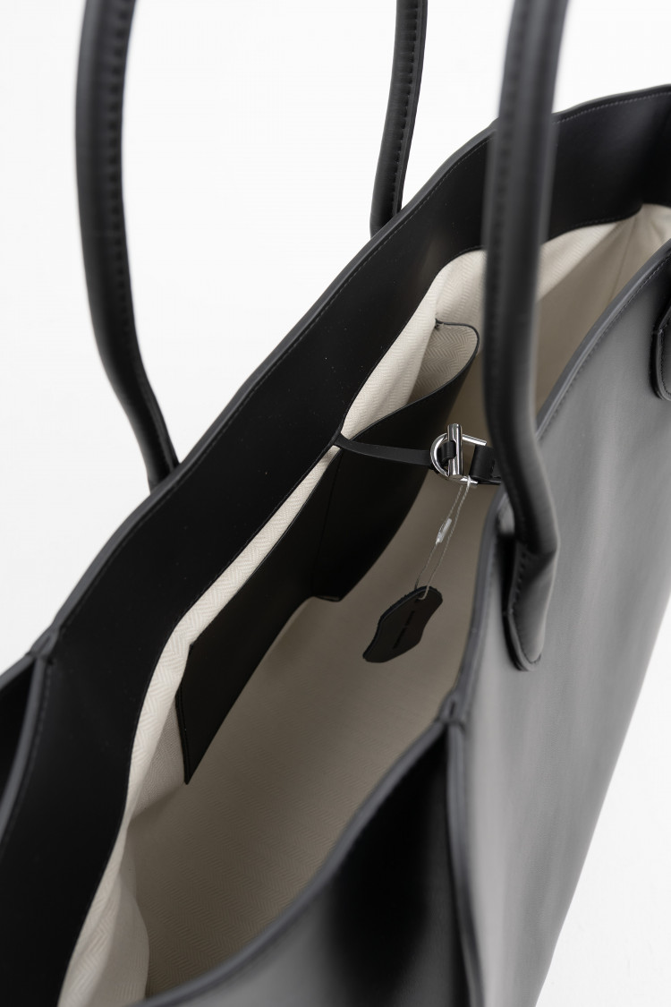 Шоппер черный жемчуг