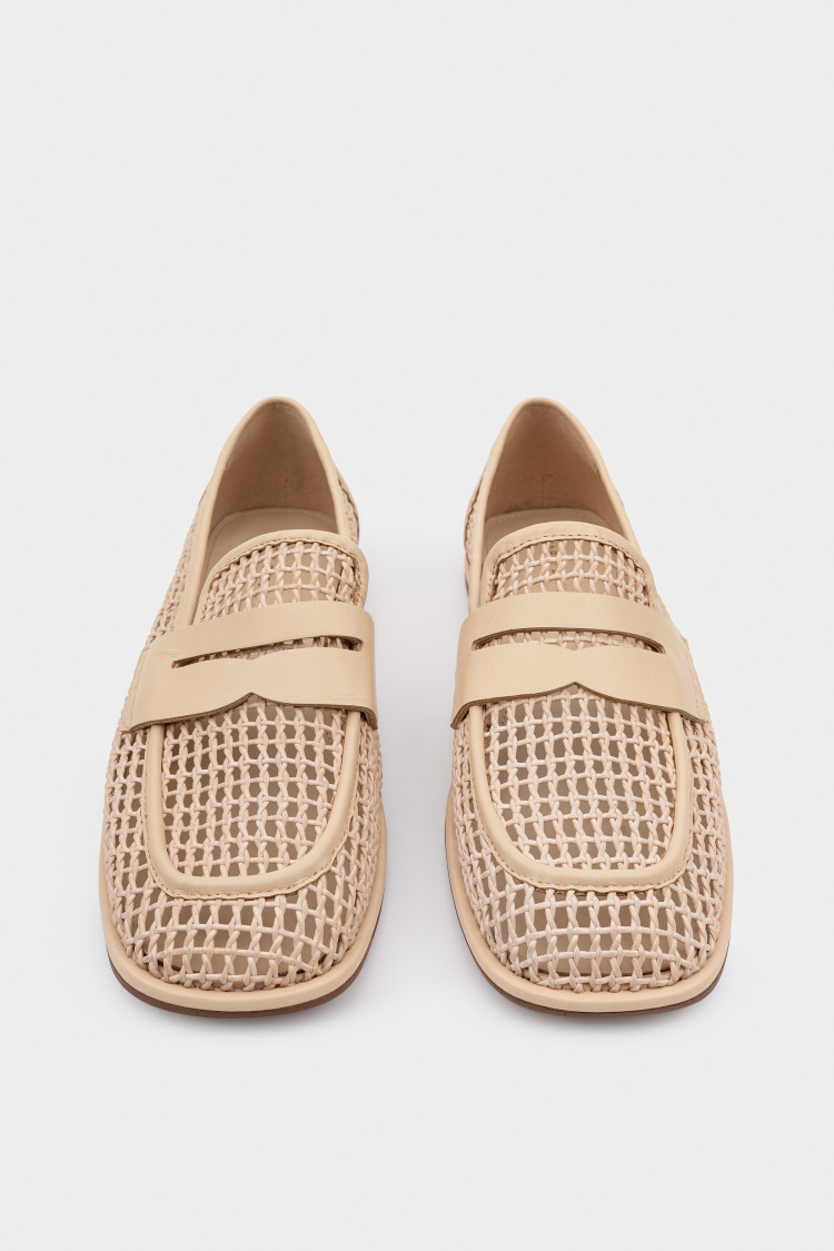 Лоферы из натуральной кожи