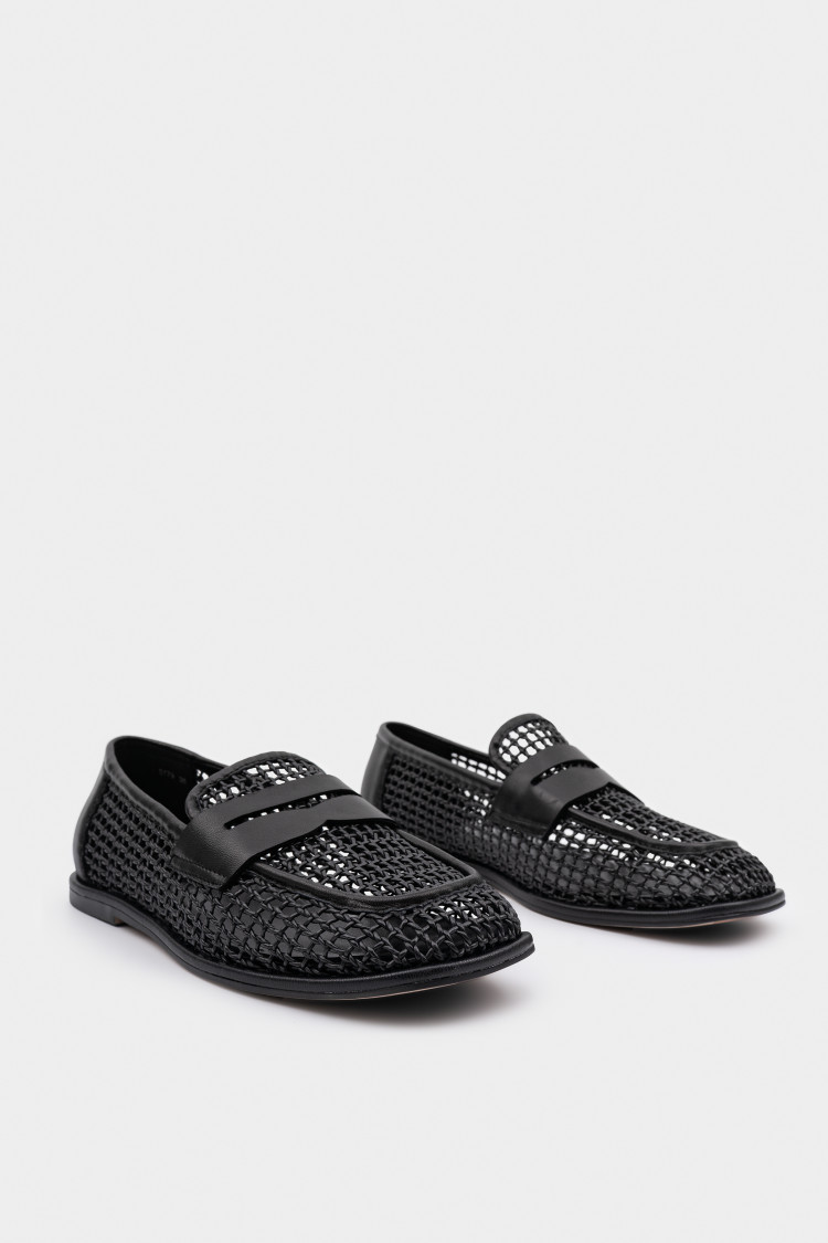 Лоферы из натуральной кожи