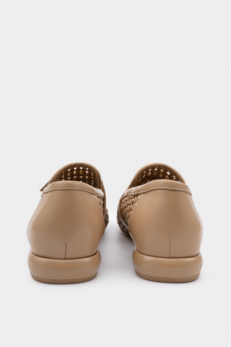 Лоферы из натуральной кожи