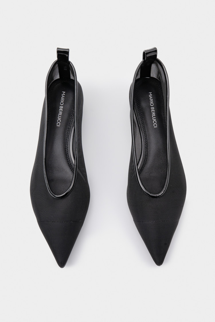 Туфли из текстиля