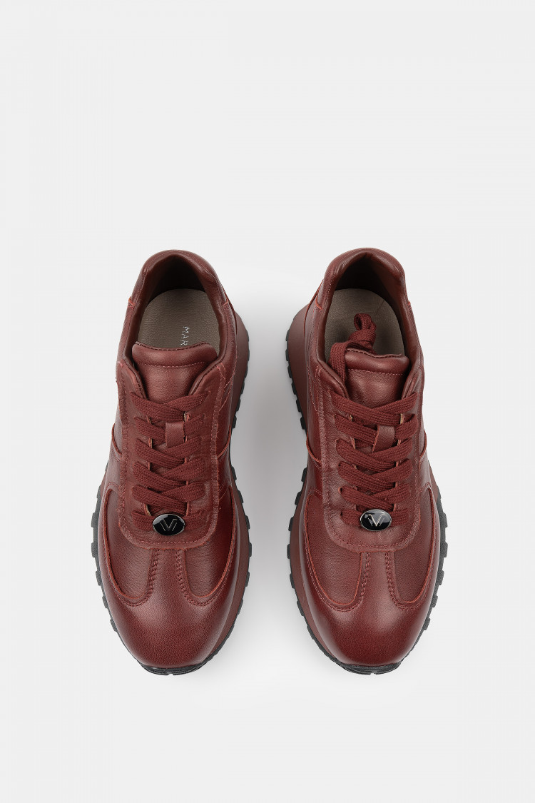 Кроссовки из натуральной кожи 