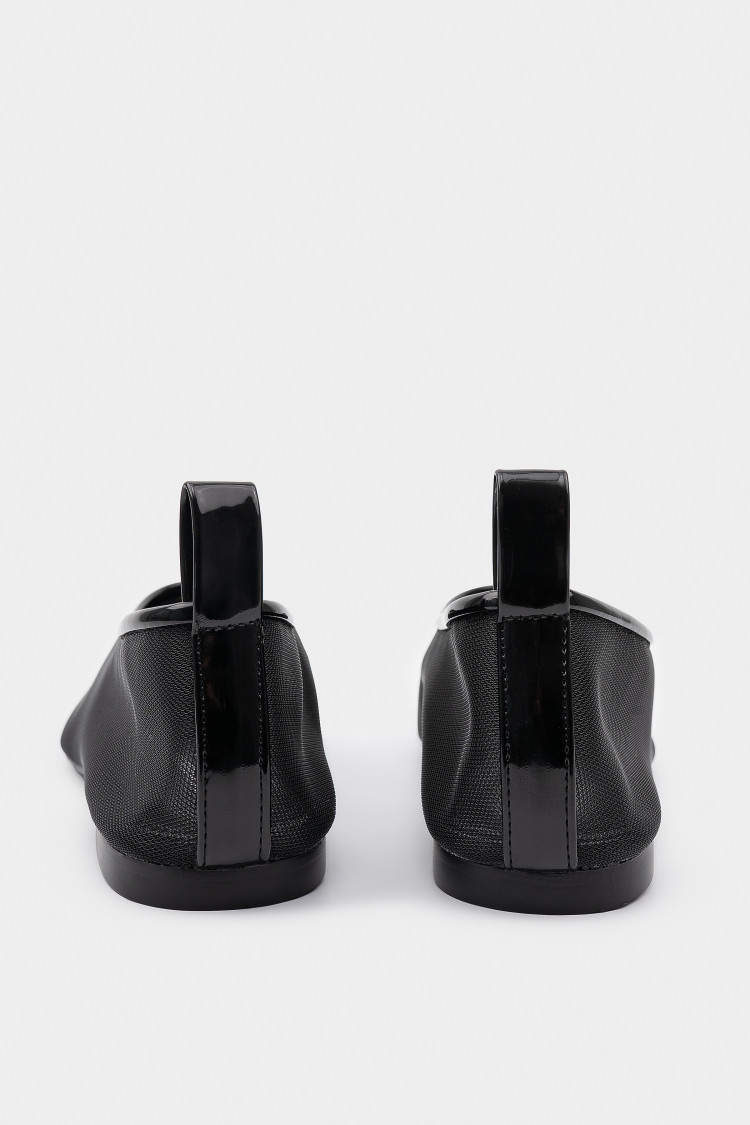 Балетки из текстиля