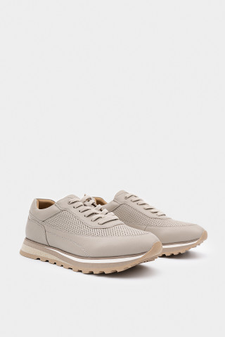 Кроссовки из натуральной кожи 