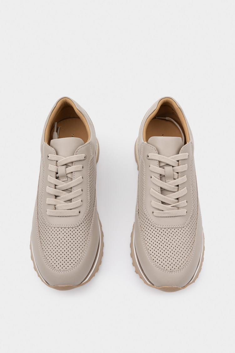 Кроссовки из натуральной кожи 