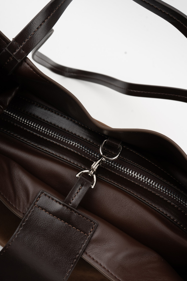 Шоппер карамельный