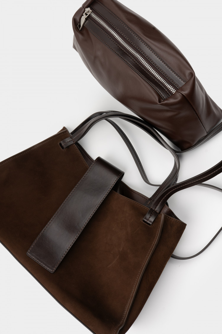 Шоппер карамельный