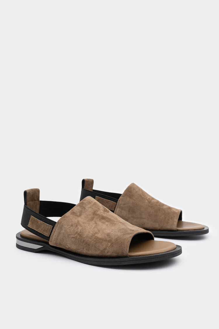 Сандалии из натуральной замши 