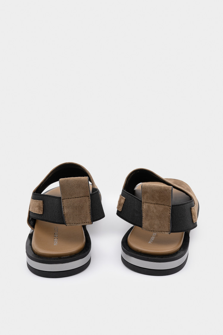 Сандалии из натуральной замши 