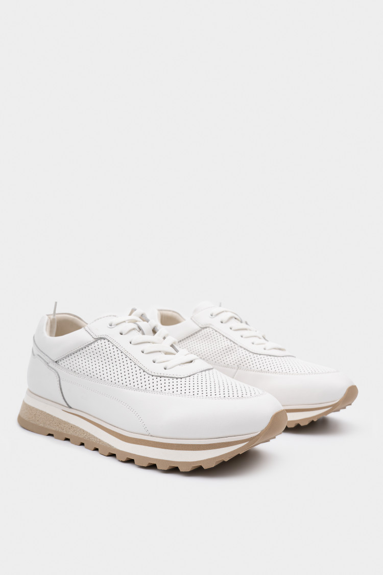 Кроссовки из натуральной кожи 