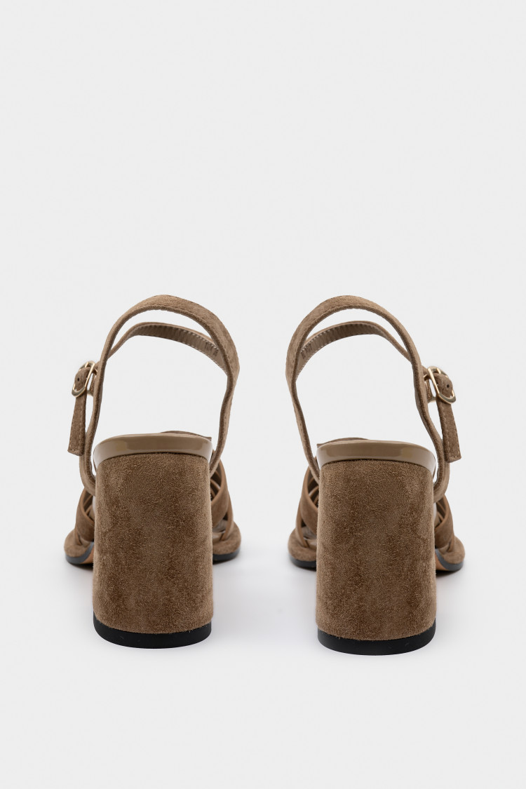 Босоножки из натуральной замши