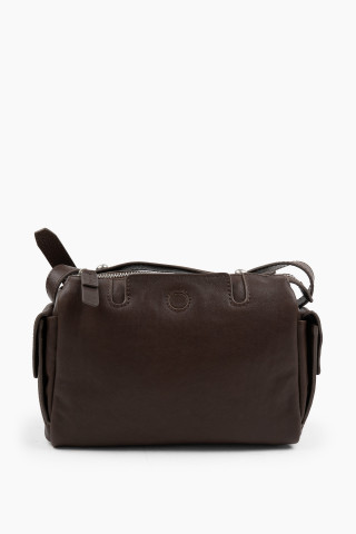 Кросс-боди бургунди