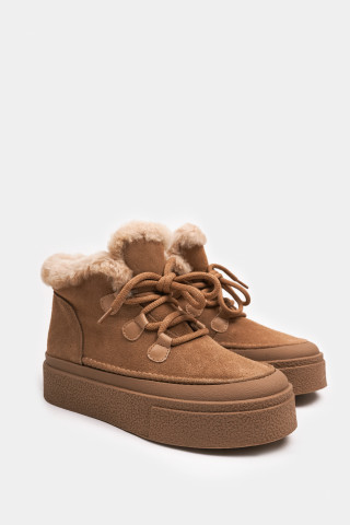 Кроссовки из натуральной замши Mario Berlucci