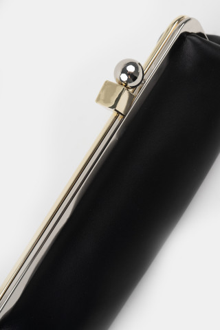 Клатч черный жемчуг