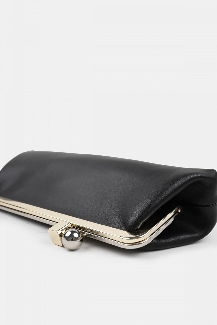 Клатч черный жемчуг