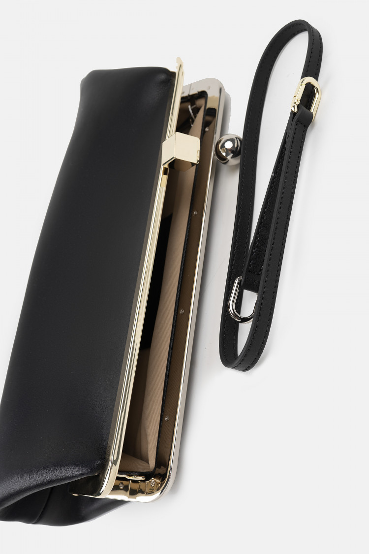 Клатч черный жемчуг