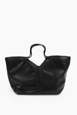 Шоппер черный жемчуг