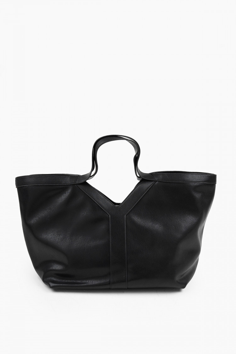 Шоппер черный жемчуг