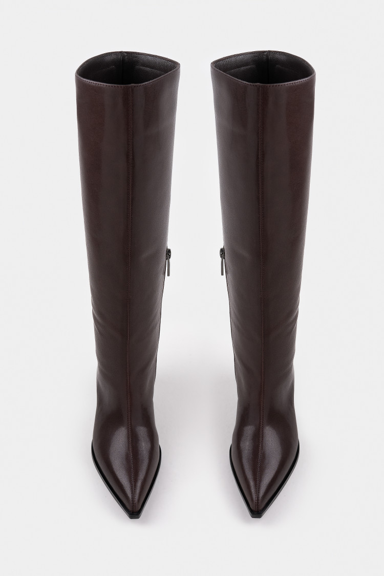 Сапоги из натуральной кожи