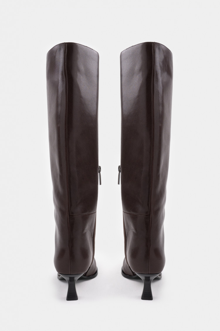 Сапоги из натуральной кожи