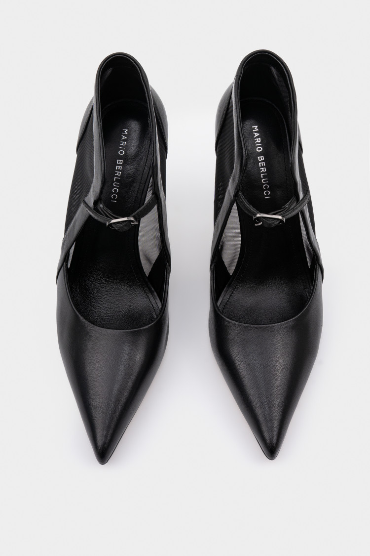 Ботильоны из натуральной кожи 