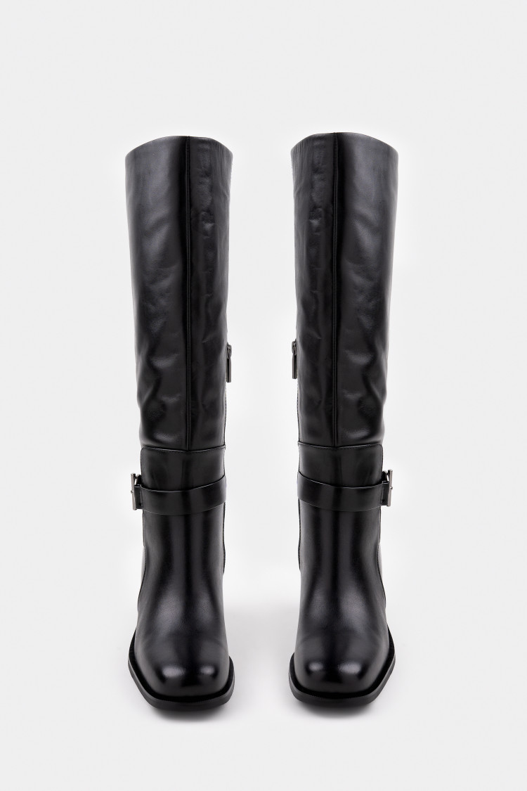 Сапоги из натуральной кожи