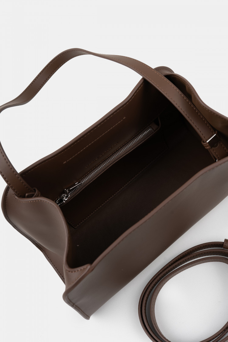 Кросс-боди карамельный