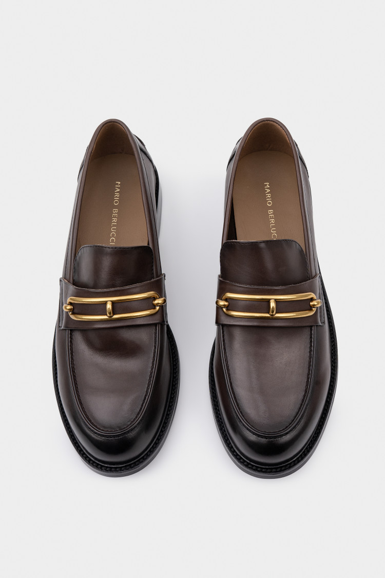 Лоферы из натуральной кожи 