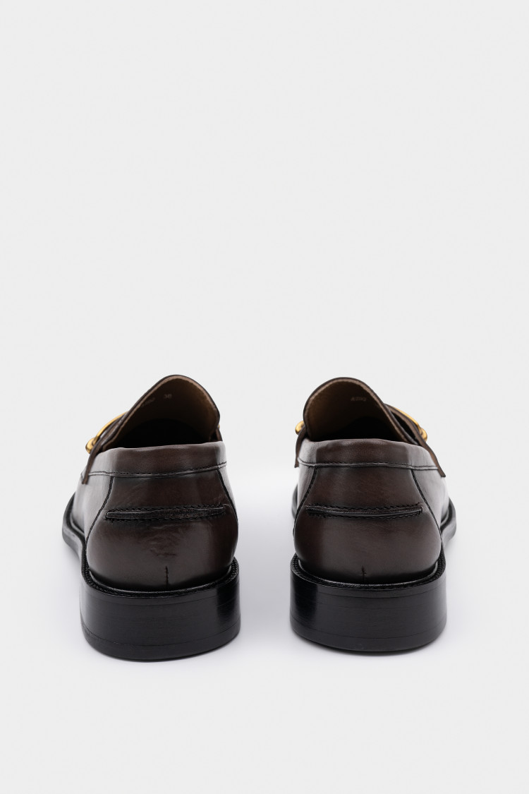 Лоферы из натуральной кожи 