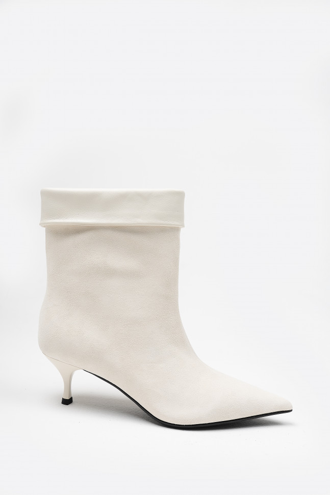 Ботильоны из натуральной замши Mario Berlucci