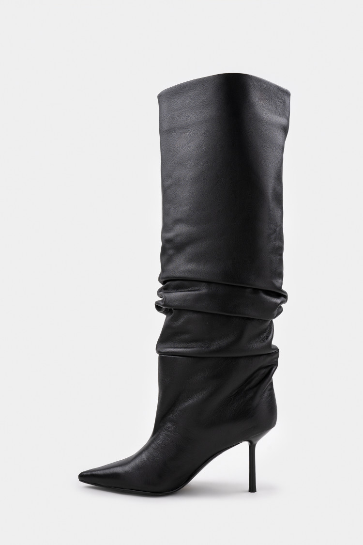 Сапоги из натуральной кожи