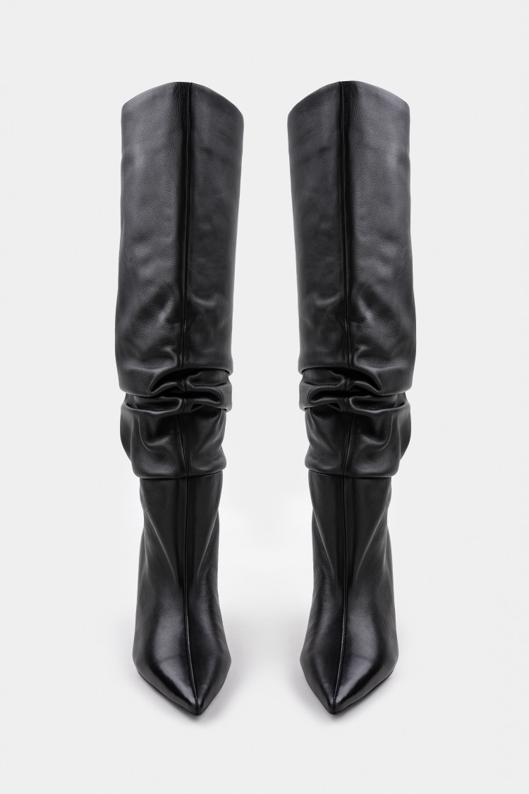 Сапоги из натуральной кожи