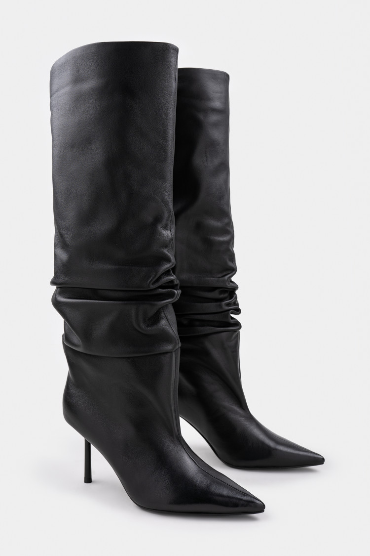 Сапоги из натуральной кожи