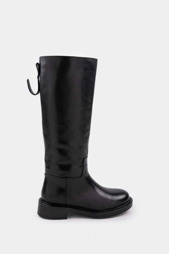 Жокейские сапоги из натуральной гожи