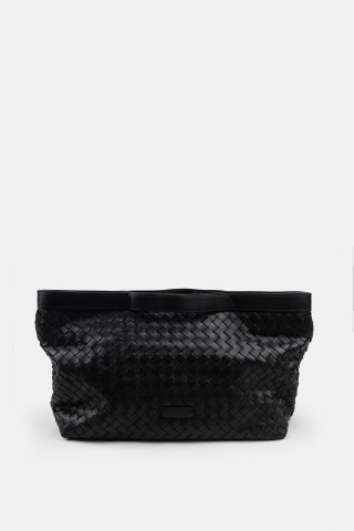 Шоппер черный жемчуг