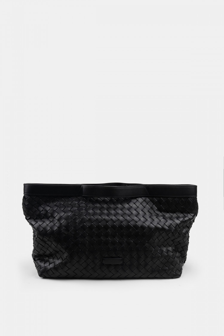 Шоппер черный жемчуг