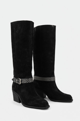 Казаки из натуральной замши