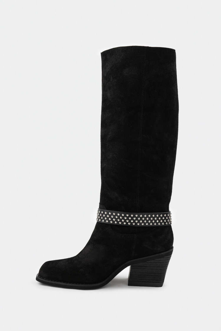 Казаки из натуральной замши