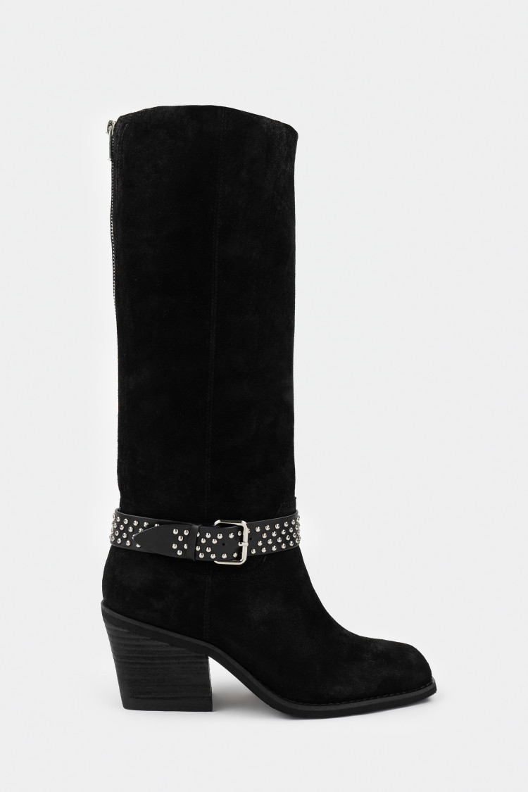 Казаки из натуральной замши