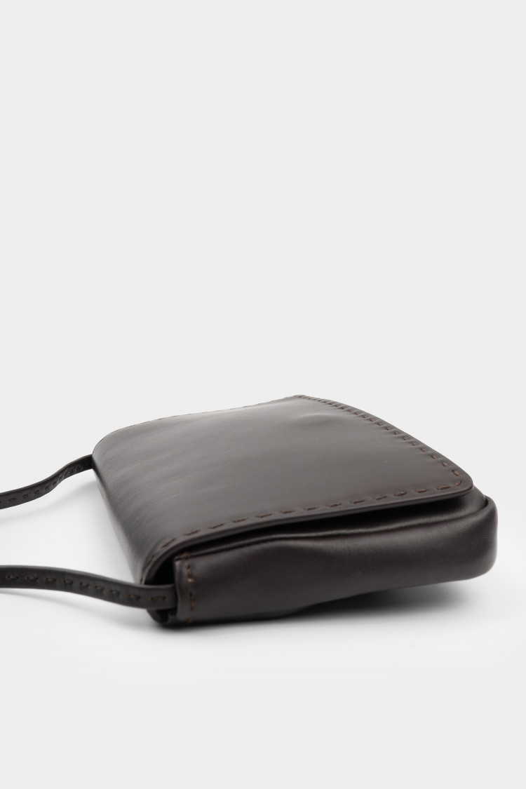 Кросс-боди бургунди