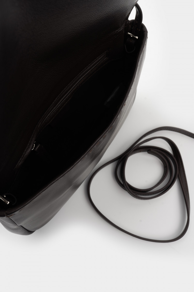 Кросс-боди бургунди