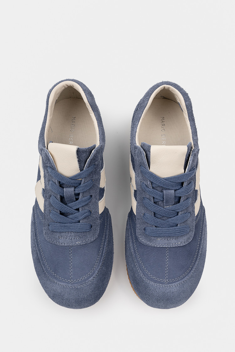 Кроссовки из натуральной замши 