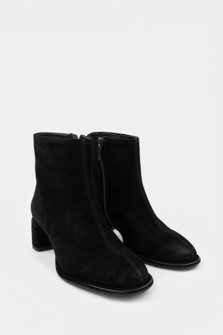 Ботильоны из натуральной замши