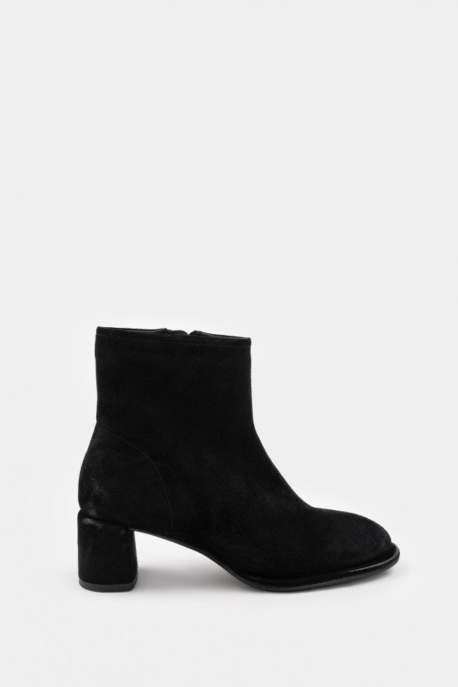 Ботильоны из натуральной замши