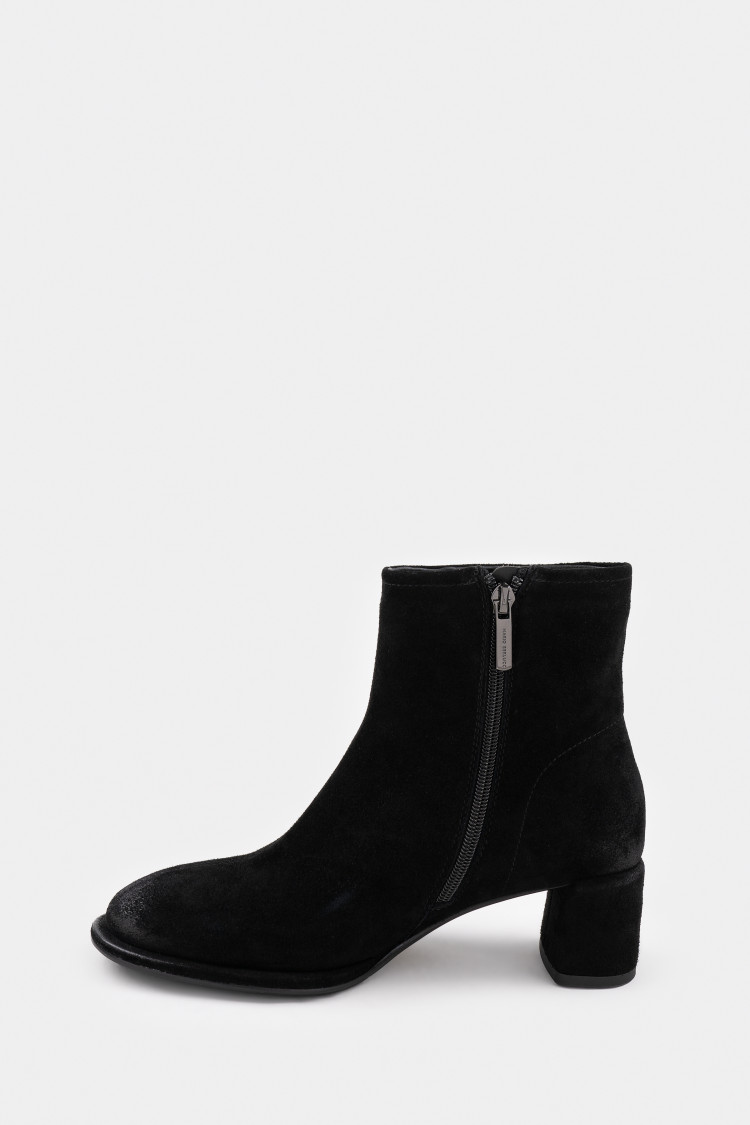 Ботильоны из натуральной замши