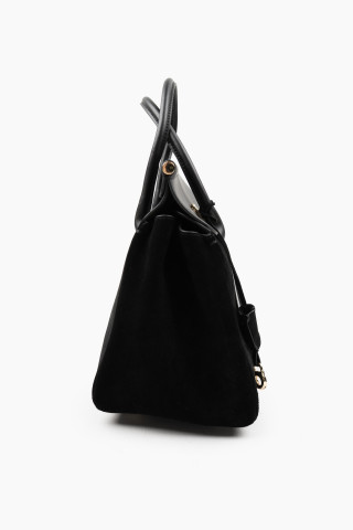 Боулер черный бархат