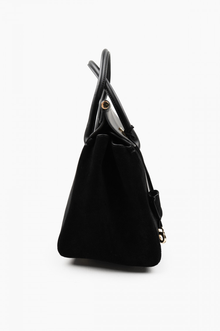 Боулер черный бархат