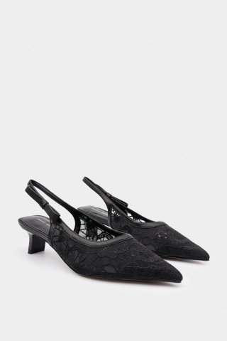 Босоножки из кружева